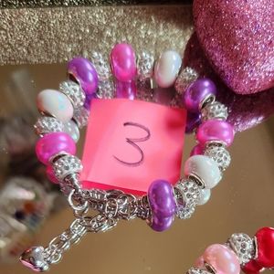 Beautiful Sparkly Valentine's Bracelet